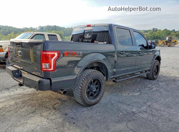 1FTEW1EF1GFA13502 2016 FORD F150 Серый Передняя правая четверть