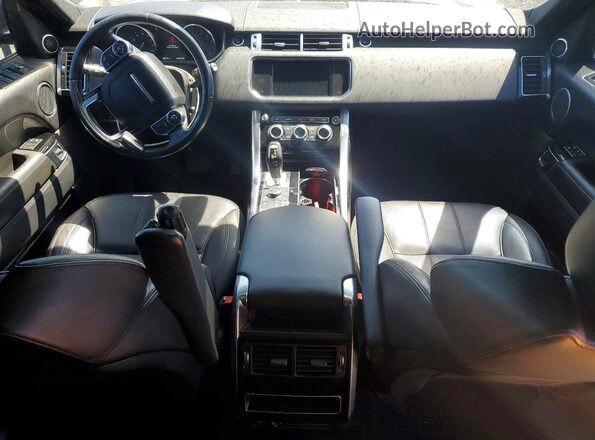 SALWR2VF0GA580243 2016 LAND ROVER RANGE ROVER Черный Вид щитка приборов