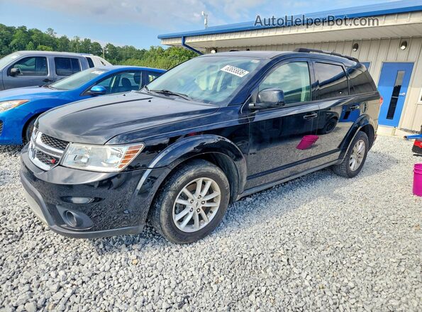 3C4PDCBB9JT158604 2018 DODGE JOURNEY Black Trasero izquierdo
