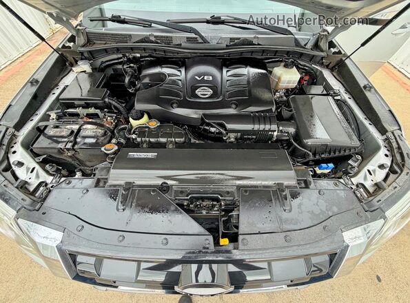 JN8AY2AC8M9146394 2021 NISSAN ARMADA Silver Vista del salpicadero
