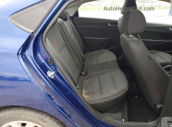 3KPC24A39KE069514 2019 HYUNDAI ACCENT Blue Вид задньої частини салону