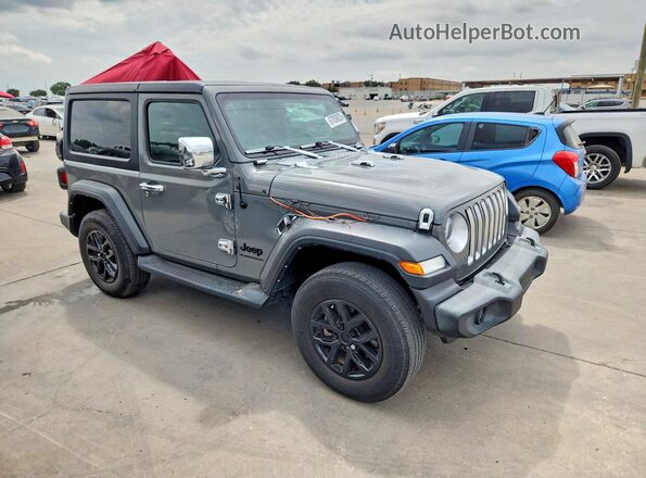 1C4GJXAN0PW639498 2023 JEEP WRANGLER Серый Вид спереди