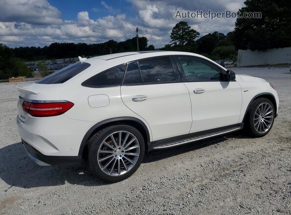 4JGED6EB4JA091420 2018 MERCEDES-BENZ GLE White Передня права чверть