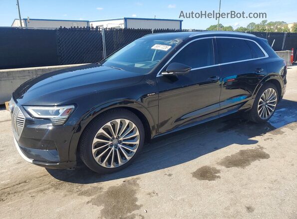 WA1VAAGE0KB021989 2019 AUDI E-TRON Черный Задняя левая четверть