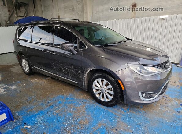 2C4RC1BG4JR120244 2018 CHRYSLER PACIFICA Gray Դիմացի տեսք