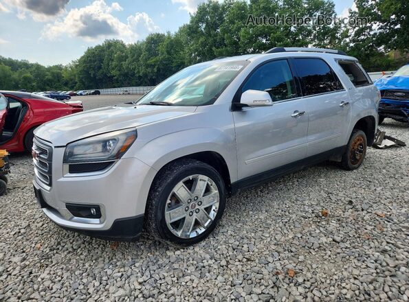 1GKKVSKD8HJ154164 2017 GMC ACADIA Silver Trasero izquierdo