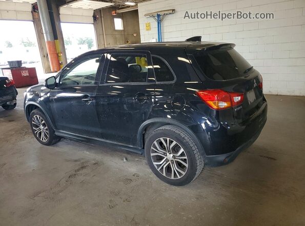 JA4AP3AU3HZ047656 2017 MITSUBISHI OUTLANDER Black Задня права чверть