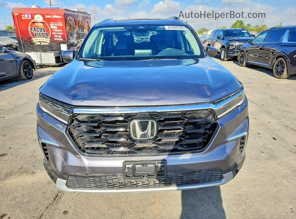 5FNYG2H76PB015268 2023 HONDA PILOT Gray Vista trasera