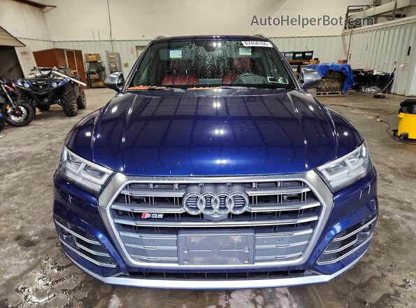 WA1C4AFY5J2210260 2018 AUDI SQ5 Синий Вид сзади