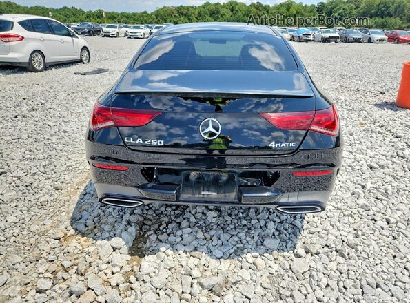W1K5J4HB8MN171027 2021 MERCEDES-BENZ CLA-CLASS Black წინა სალონის ხედი
