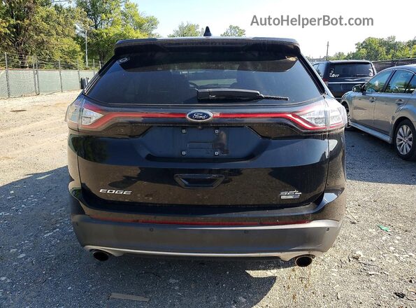 2FMPK4J96HBB66199 2017 FORD EDGE Black Սալոնի դիմացի տեսք