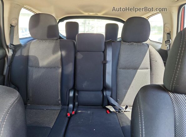 5N1DR2MN2HC610464 2017 NISSAN PATHFINDER Burgundy Vista interior trasera