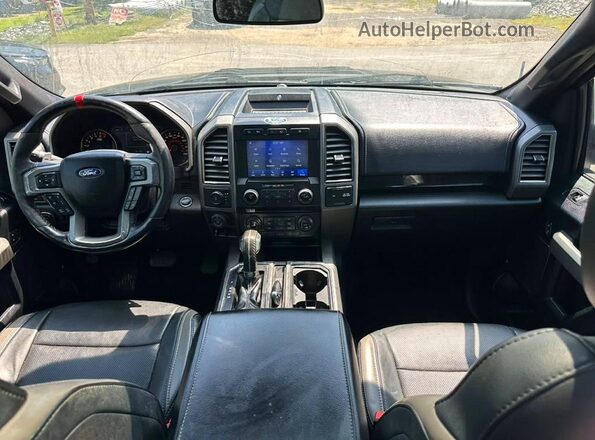 1FTFW1RG7JFA55252 2018 FORD F150 Черный Вид задних сидений
