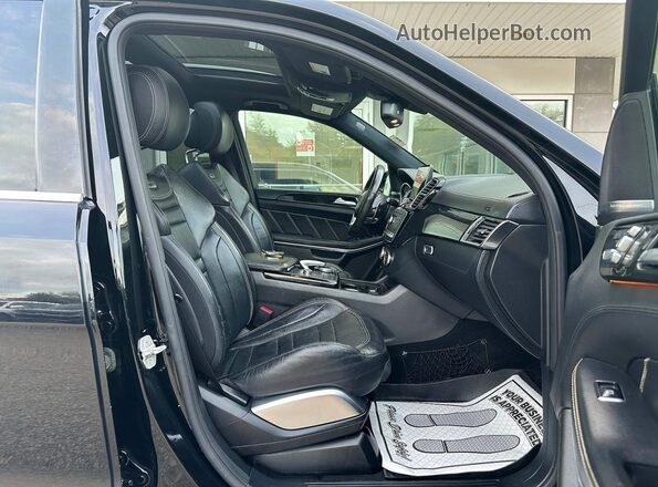 4JGDF7FE4HA907539 2017 MERCEDES-BENZ GLS-CLASS Черный Вид сзади