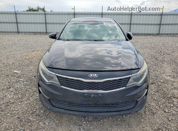 5XXGT4L31GG004649 2016 KIA OPTIMA Black Հետևի տեսք