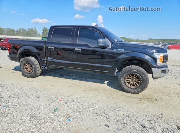 1FTEW1C5XLFA22350 2020 FORD F150 Black წინა ხედი