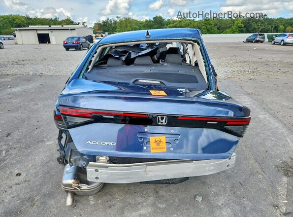 1HGCY1F42SA041492 2025 HONDA ACCORD Blue Вид салону спереду
