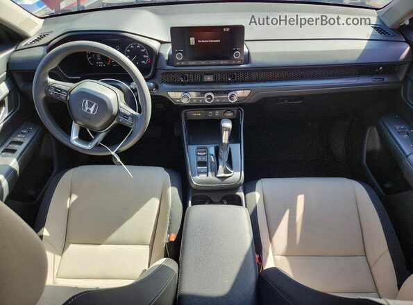 7FARS3H47SE001892 2025 HONDA CR-V Red Dashboard view