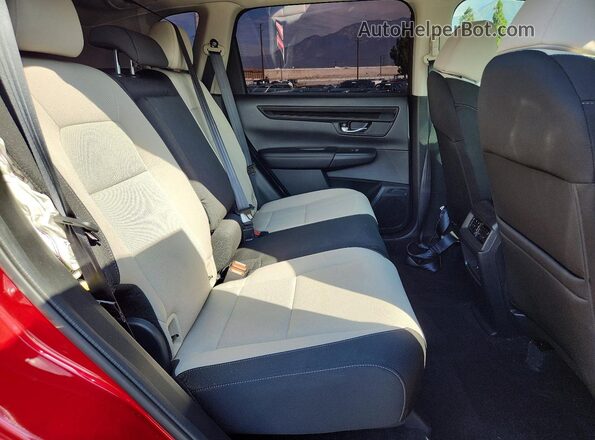 7FARS3H47SE001892 2025 HONDA CR-V Red Rear interior view