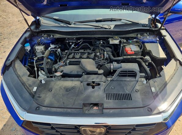 7FARS4H21PE018649 2023 HONDA CR-V Blue Engine compartment view