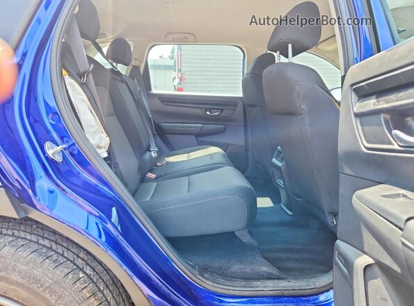 7FARS4H21PE018649 2023 HONDA CR-V Blue Rear interior view