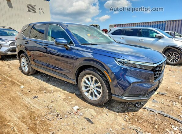 7FARS4H41RE015786 2024 HONDA CR-V Синий Передняя правая четверть