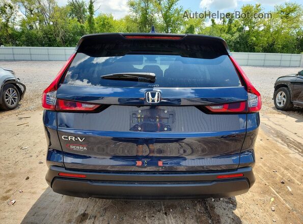 7FARS4H41RE015786 2024 HONDA CR-V Синий Вид сзади