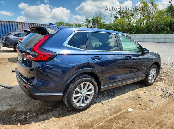 7FARS4H41RE015786 2024 HONDA CR-V Синий Задняя правая четверть