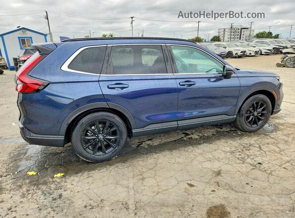 7FARS5H55RE007088 2024 HONDA CR-V Blue უკანა მარჯვენა