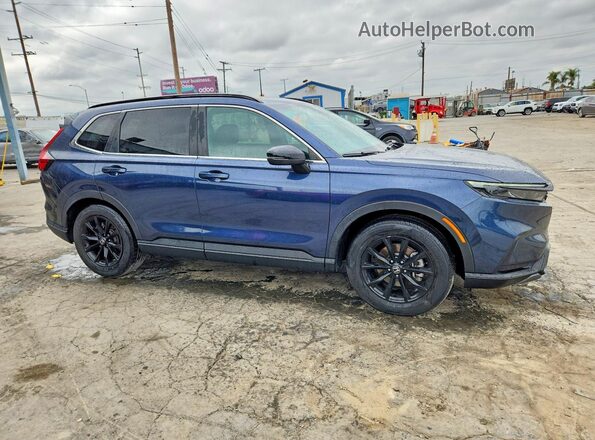 7FARS5H55RE007088 2024 HONDA CR-V Blue წინა მარჯვენა
