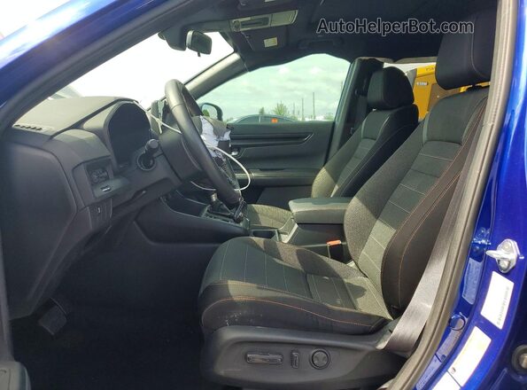 7FARS5H59RE022967 2024 HONDA CR-V Синий Вид салона спереди