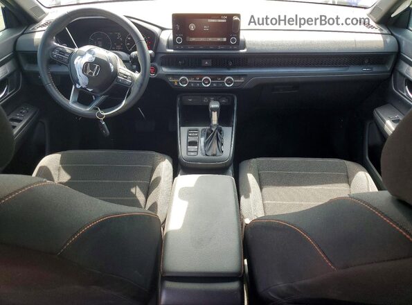 7FARS5H59RE022967 2024 HONDA CR-V Синий Вид панели приборов