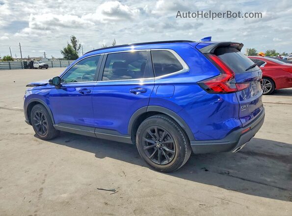 7FARS5H59RE022967 2024 HONDA CR-V Синий Задняя левая четверть