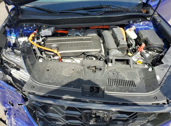 7FARS5H59RE022967 2024 HONDA CR-V Синий Вид подкапотного пространства