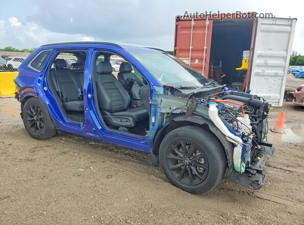 7FARS5H81RE012220 2024 HONDA CR-V Синий Передняя правая четверть