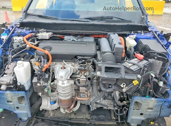 7FARS5H81RE012220 2024 HONDA CR-V Синий Вид подкапотного пространства