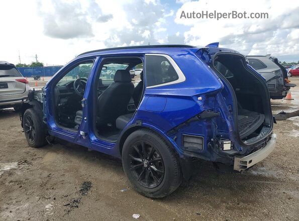 7FARS5H81RE012220 2024 HONDA CR-V Синий Задняя левая четверть