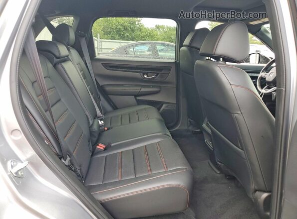 7FARS5H82RE017703 2024 HONDA CR-V Silver Rear seats view