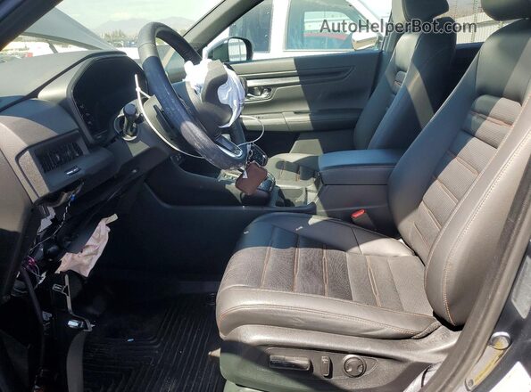 7FARS5H87SE031201 2025 HONDA CR-V Charcoal Front interior view