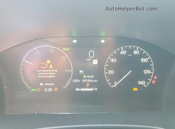 7FARS5H87SE031201 2025 HONDA CR-V Charcoal Instrument cluster view