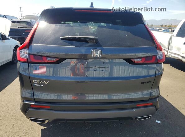 7FARS5H87SE031201 2025 HONDA CR-V Charcoal Rear view