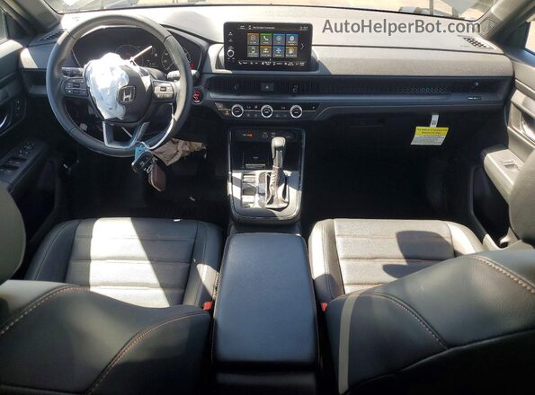 7FARS5H87SE031201 2025 HONDA CR-V Charcoal Dashboard view