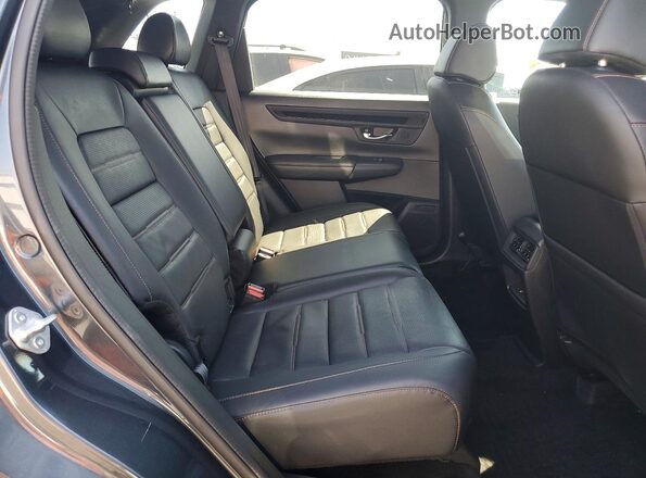 7FARS5H87SE031201 2025 HONDA CR-V Charcoal Rear interior view