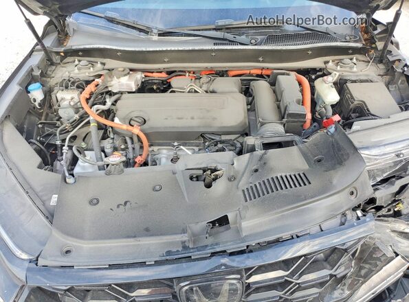 7FARS5H89SE002928 2025 HONDA CR-V Black Widok komory silnika