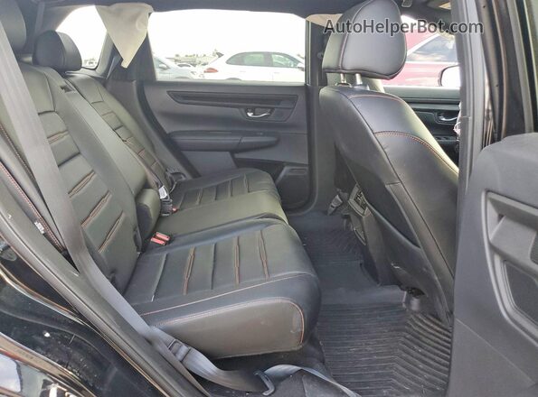 7FARS5H89SE002928 2025 HONDA CR-V Black Widok wnętrza z tyłu
