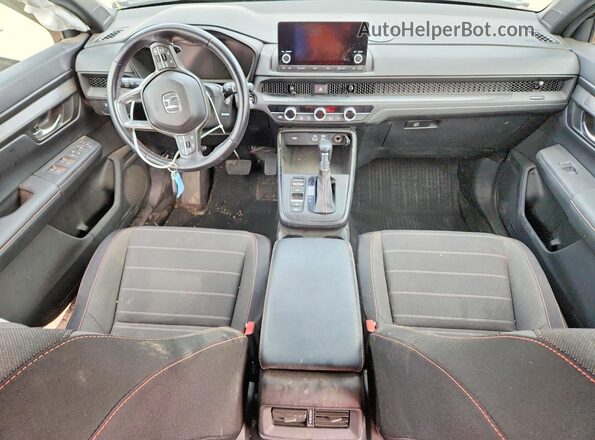 7FARS6H52SE046734 2025 HONDA CR-V Черный Вид панели приборов