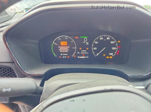 7FARS6H52SE046734 2025 HONDA CR-V Черный Вид щитка приборов