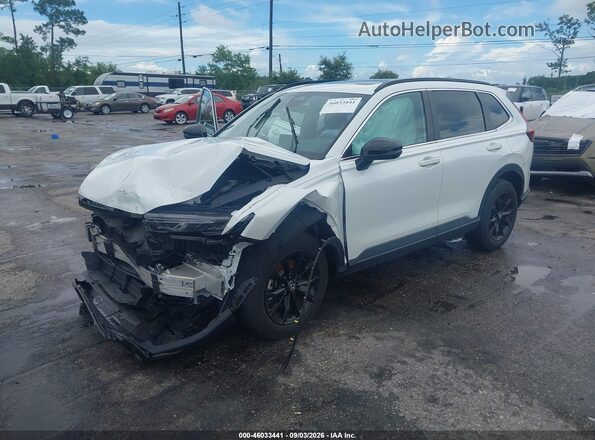 7FARS6H55PE029093 2023 HONDA CR-V White Առջևի ձախ երեք քառորդ տեսարան