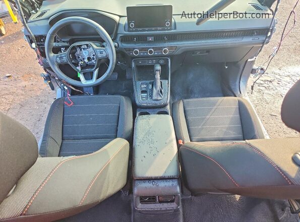 7FARS6H57PE040760 2023 HONDA CR-V Gray Առջևի վահանակի տեսք