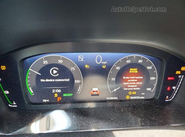 7FARS6H66TE060209 2026 HONDA CR-V Gray ხელსაწყოთა პანელის ხედი